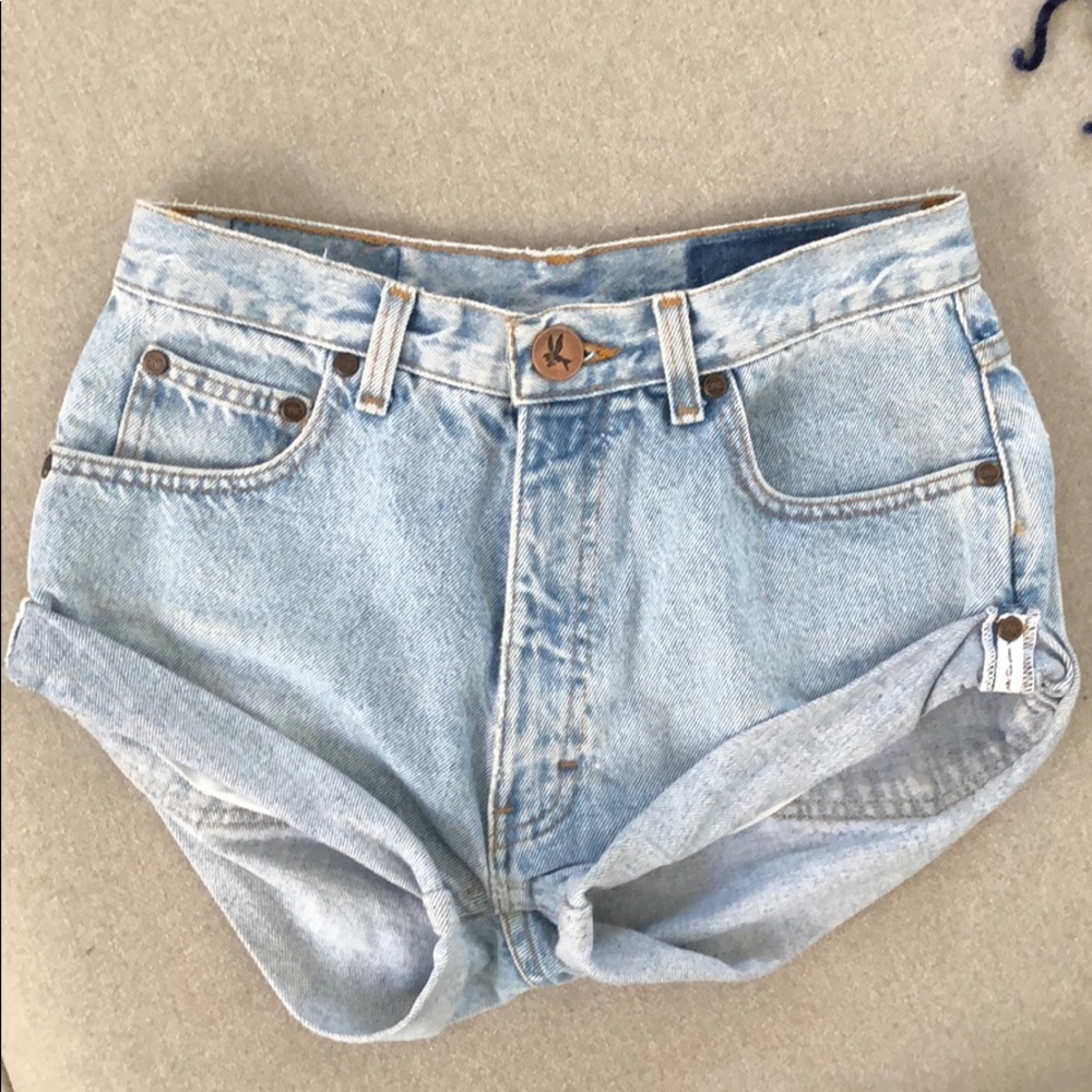 One teaspoon vintage blue denim shorts